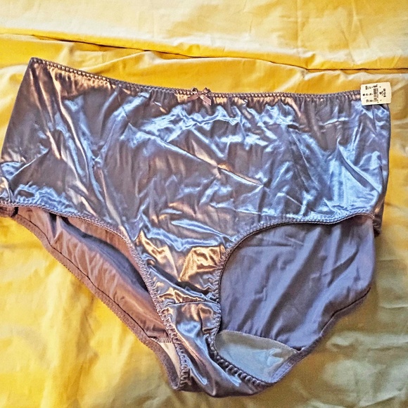 BRIEFS, NYLON LYCRA LILAC SIZE 4X, MADE IN CANADA, ADDITION ELLE, TAGS ON, NEW - Picture 1 of 4